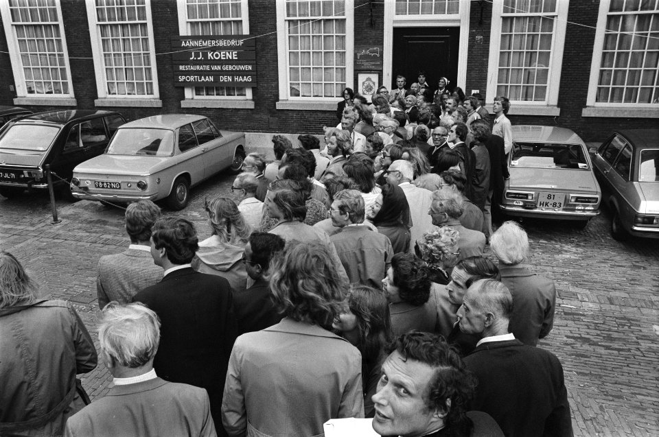 Tweede Kamer debat, rapport Donner, grote publieke belangstelling voor publieke , Bestanddeelnr 928-7532