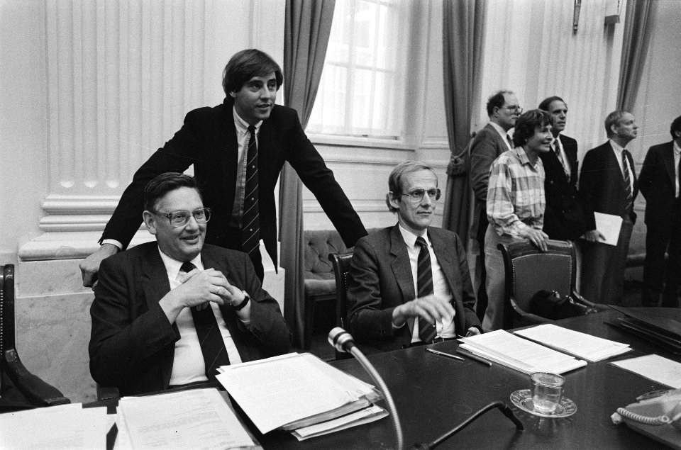 Tweede Kamer debat over kernenergie en eindrapport BMD, v.l.n.r. Van Aardenne , Bestanddeelnr 933-3583