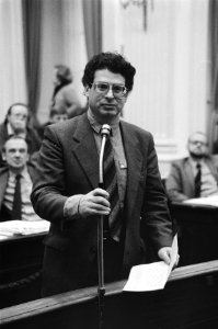 Tweede Kamer behandeling motie Duinker, Ed van Thijn aan het woord, 10 maart 1981, Bestanddeelnr 931-3671