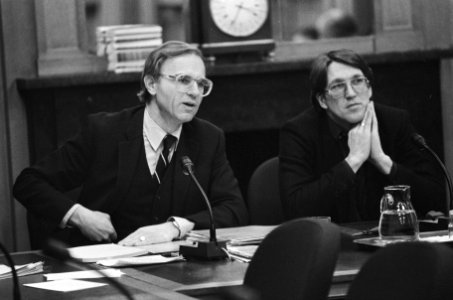 Tweede Kamer vergadering commissies voor EZ en Financien met minister Ruding ove, Bestanddeelnr 933-1979