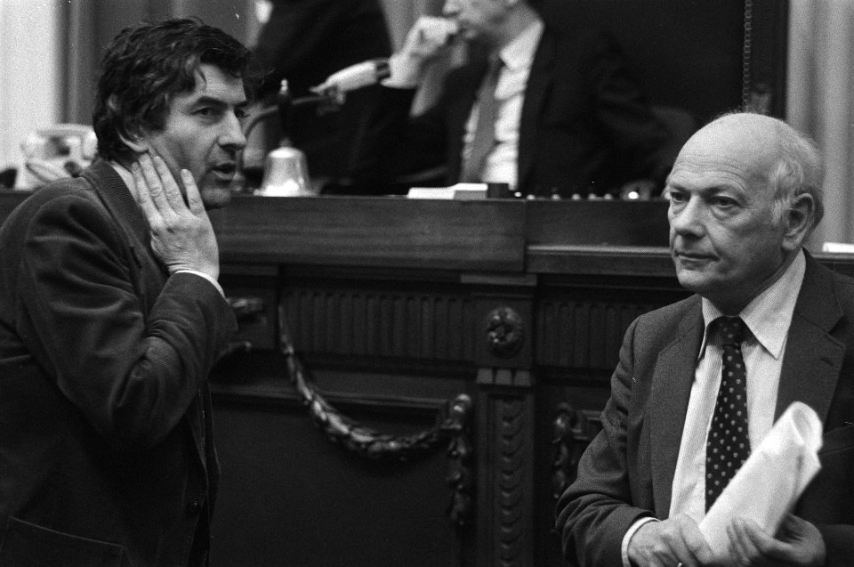 Tweede Kamer behandeling Integraal Structuurplan Noorde des Lands Lubbers (li, Bestanddeelnr 930-7438