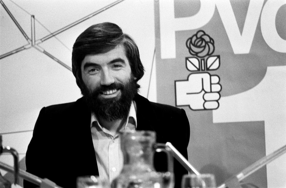Tweede Kamer verkiezingen 1981 verkiezingsbijeenkomst PvdA in gebouw de Lantare, Bestanddeelnr 931-5100