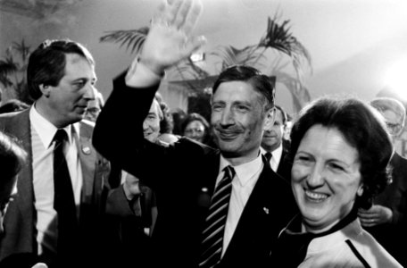 Tweede Kamer verkiezingen 1981 verkiezingsbijeenkomst CDA in Pulchri Studio in , Bestanddeelnr 931-5106