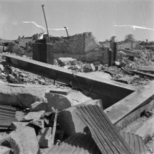 Tweede wereldoorlog, Vernielingen, Groningen, Bestanddeelnr 900-5190