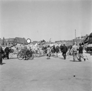 Tweede wereldoorlog, Vernielingen, Groningen, Bestanddeelnr 900-5196