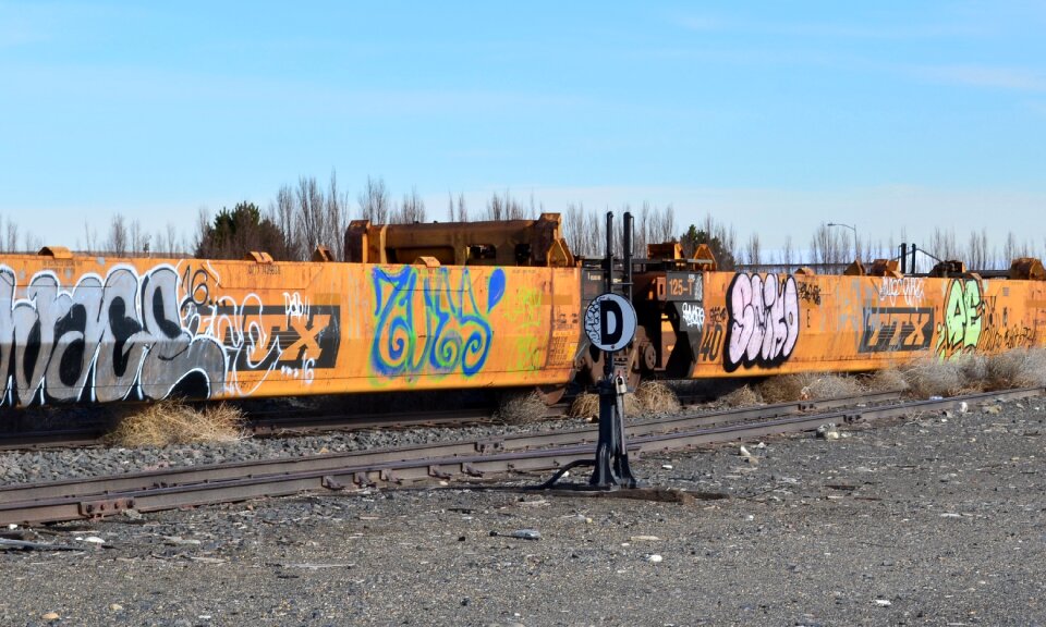 Transport vehicle railway