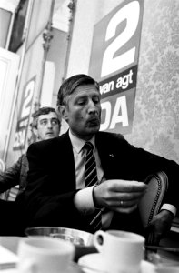 Tweede Kamer verkiezingen 1981 verkiezingsbijeenkomst CDA in Pulchri Studio in , Bestanddeelnr 931-5108