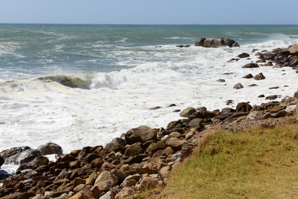Cape region sea wave