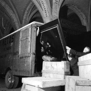 Tweede wereldoorlog, musea, schilderijen, Bestanddeelnr 901-0165