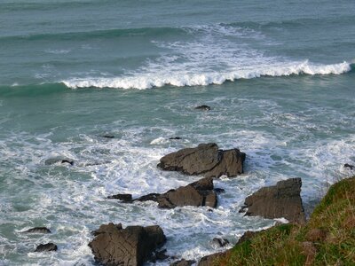 Cornish sea landscape