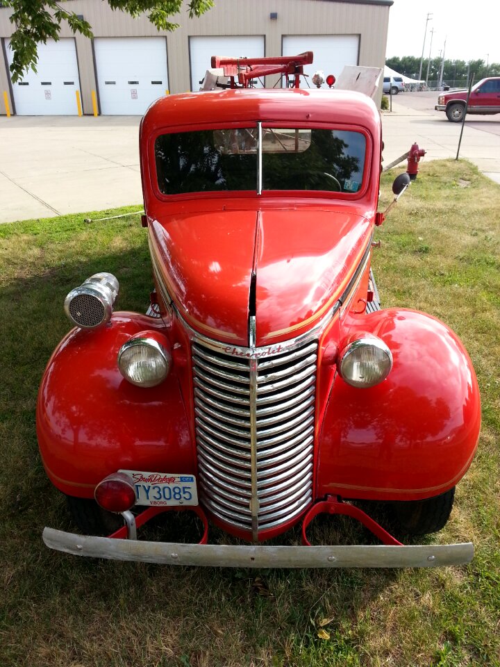 Viborg fire dept old fire truck