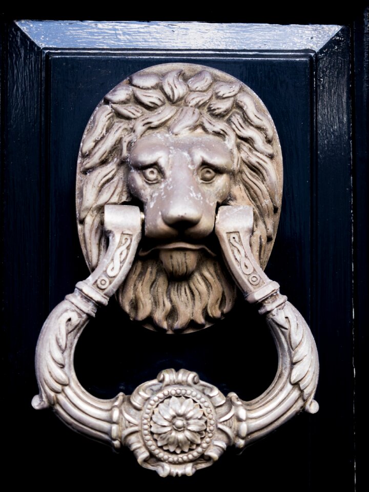 Old entrance handle