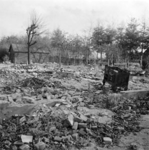 Tweede wereldoorlog, puinhopen, Bestanddeelnr 901-0043