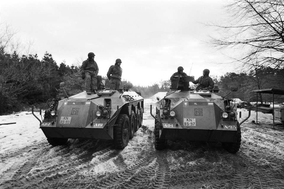 Training militairen i.v.m. uitzending naar Libabon in VN-verband bij Korps Comma, Bestanddeelnr 930-1031