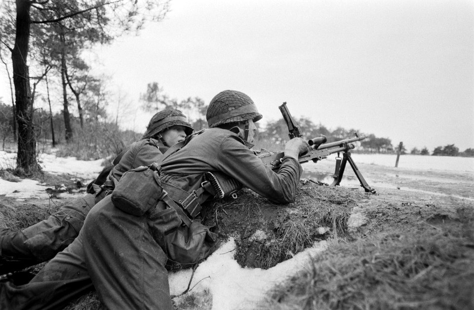 Training militairen i.v.m. uitzending naar Libabon in VN-verband bij Korps Comma, Bestanddeelnr 934-6641