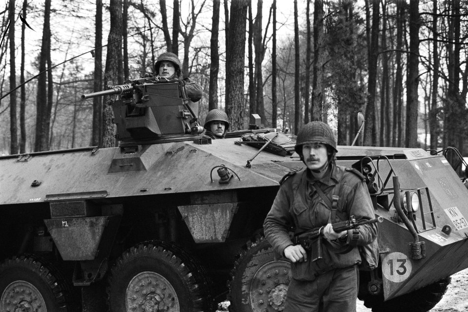 Training militairen i.v.m. uitzending naar Libabon in VN-verband bij Korps Comma, Bestanddeelnr 930-1034