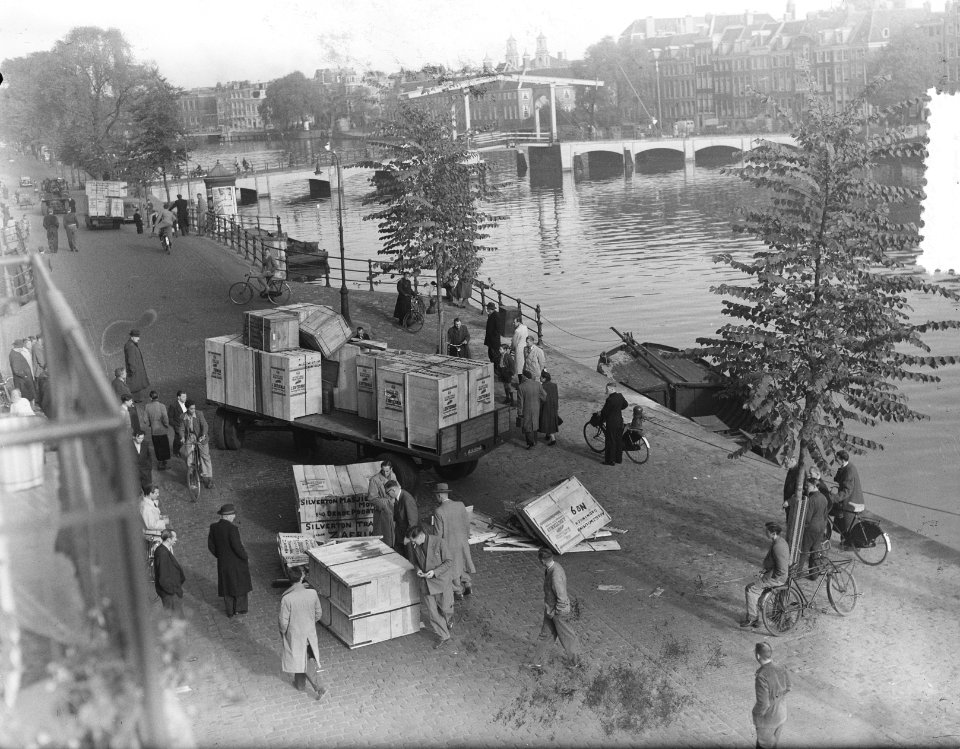 Trailer omgevallen Amstel, Bestanddeelnr 904-8177
