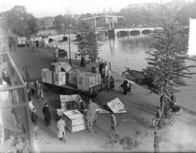 Trailer omgevallen Amstel, Bestanddeelnr 904-8177