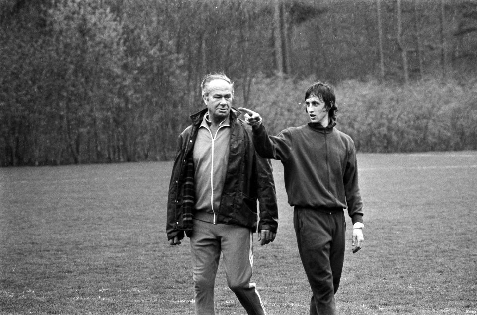 Training Nederlands elftal, Fadrhonc en Cruijff, Bestanddeelnr 926-3806