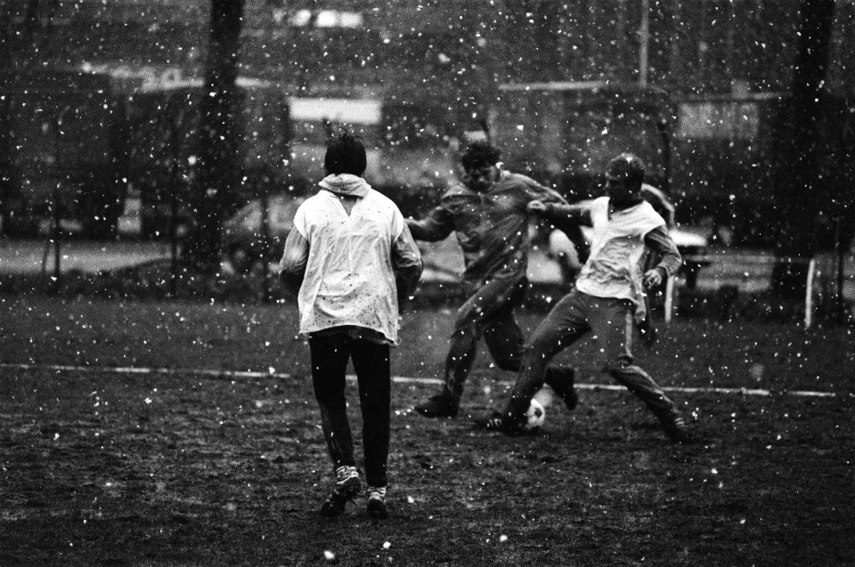 Training Feijenoord ivm UEFA-wedstrijd tegen Espanol op acht december as N, Bestanddeelnr 928-9244