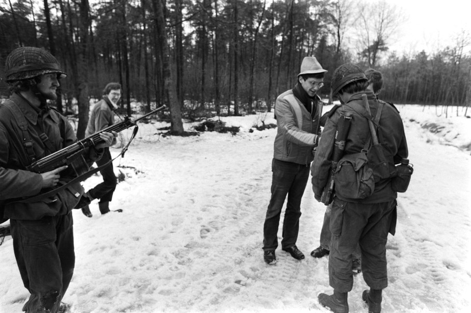Training militairen i.v.m. uitzending naar Libabon in VN-verband bij Korps Comma, Bestanddeelnr 930-1036