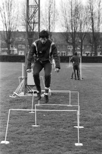 Training Ajax ivm Europa Cup wedstrijd tegen Nottingham Forrest La Ling tij, Bestanddeelnr 930-7826