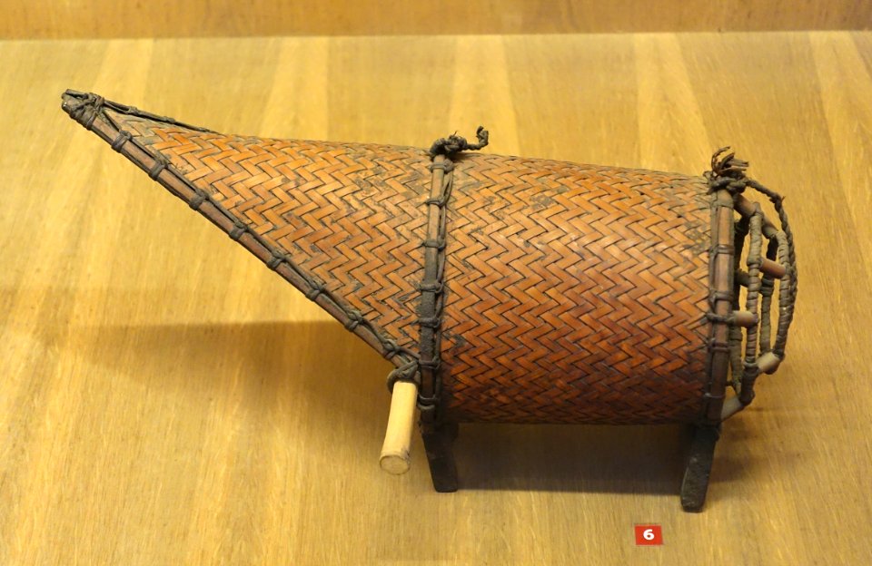 Trap for wild cocks, Muong - Vietnam Museum of Ethnology - Hanoi, Vietnam - DSC02757