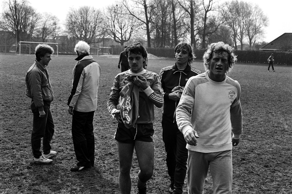 Training AZ67 i.v.m. UEFA-cup wedstrijd a.s. woensdag in Frankrijk tegen Sochau,, Bestanddeelnr 931-4180