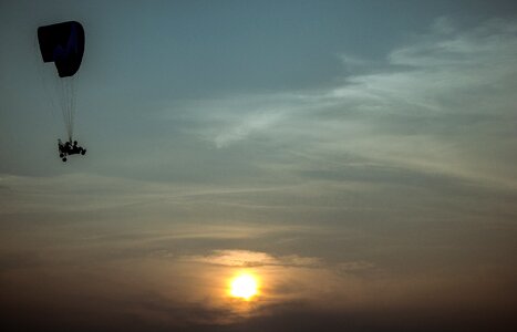 Sunset journey people
