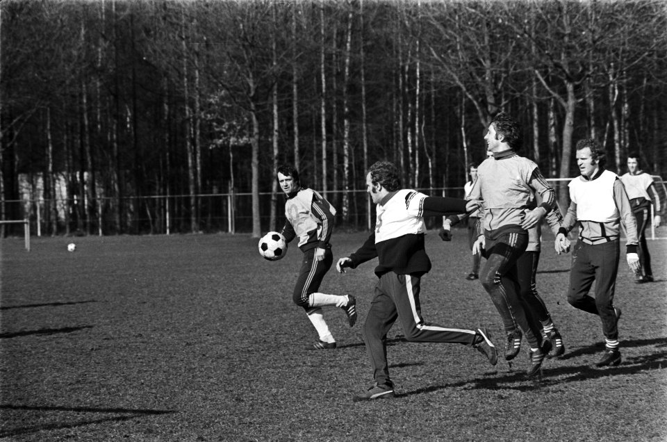 Traing PSV voor UEFA-cup duel overzicht, Bestanddeelnr 929-6202