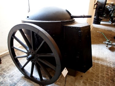 Transpotable cartridge gun tower at the Royal Danish Arsenal Museum (Copenhagen), pic16