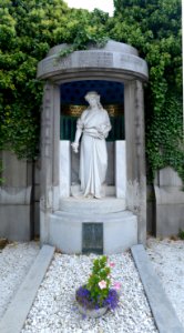 Traben, Friedhof, Grab Kayser