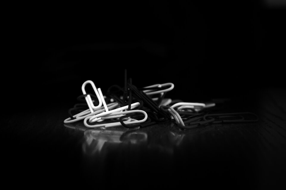 Clips darkness black and white