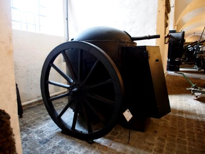 Transpotable cartridge gun tower at the Royal Danish Arsenal Museum (Copenhagen), pic4