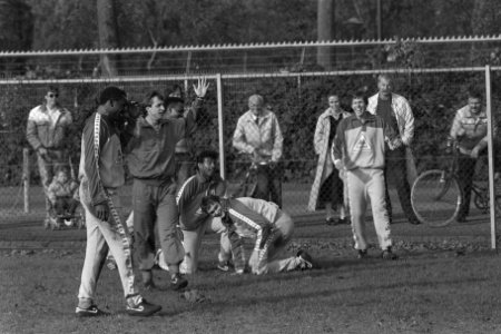 Training Ajax, o.a. Cruijff, Bestanddeelnr 934-1214
