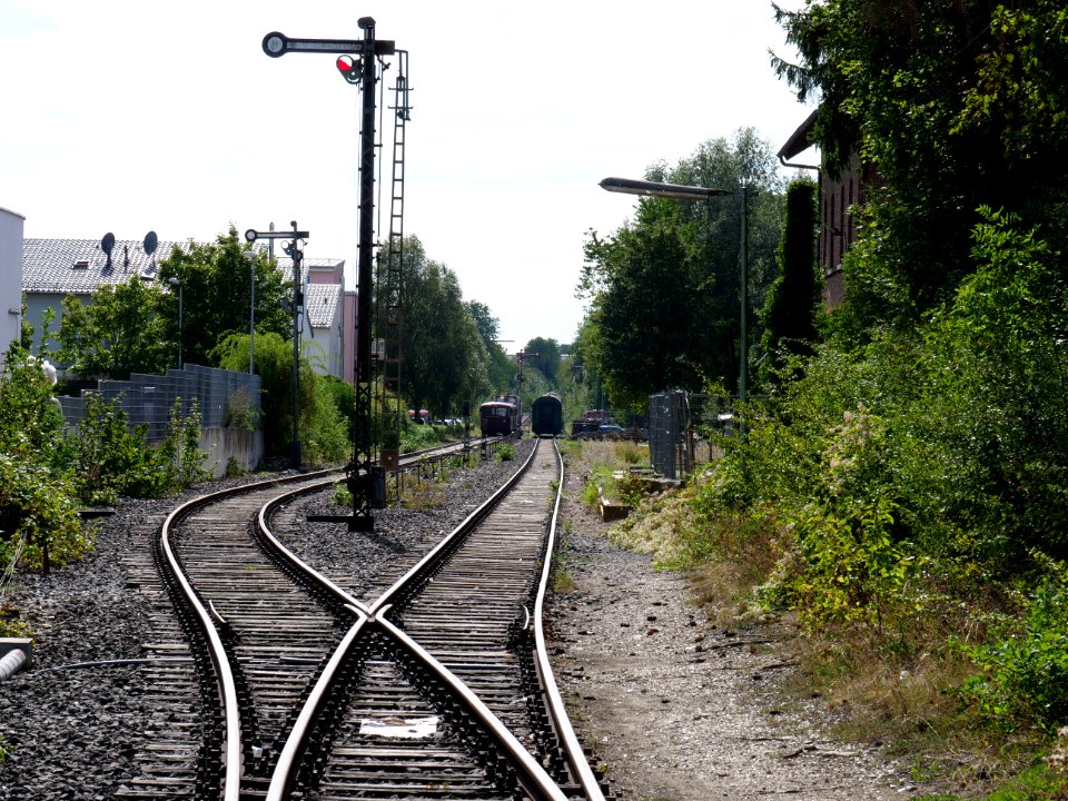 Trains at Walheim trainstation 01