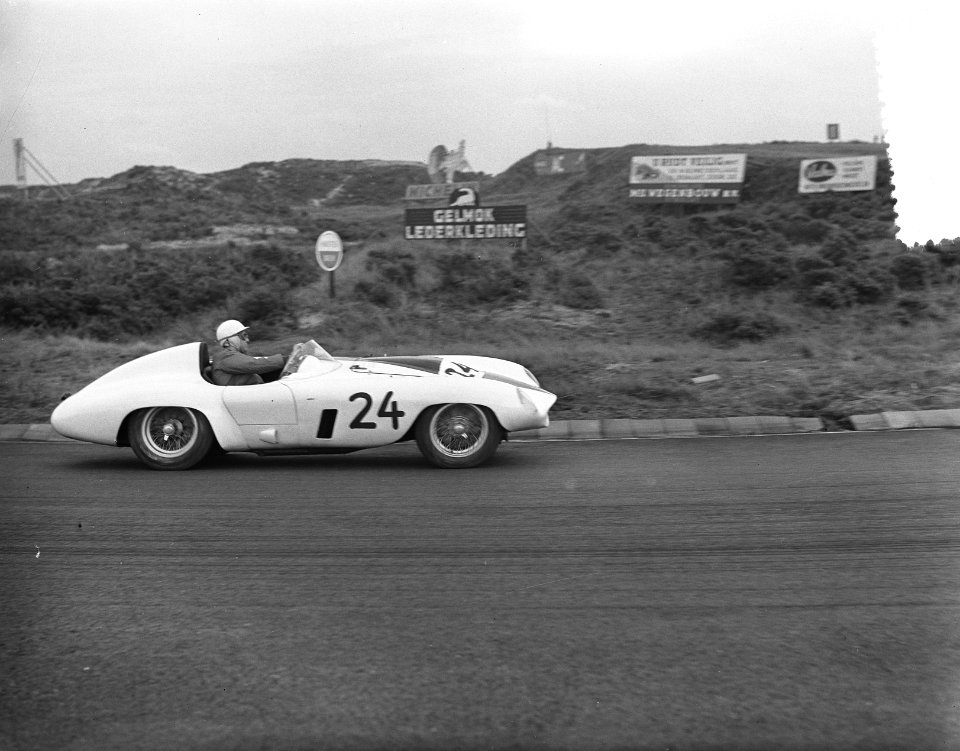 Trainingsdag sportwagenraces Zandvoort. Amerikaan Boris 'Bob Said in Ferrari M, Bestanddeelnr 906-6635