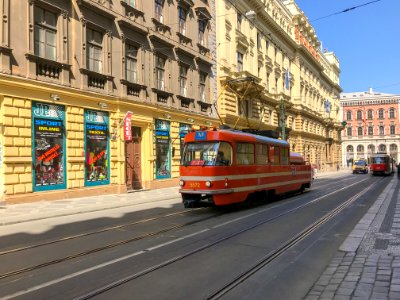 Tram 5572 in Prague (1)