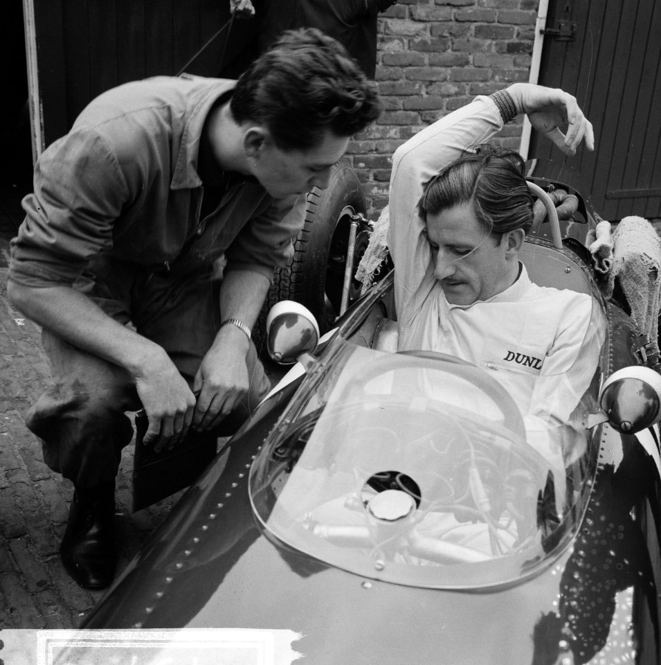 Training Zandvoort Grand Prix, Graham Hill (BRM), Bestanddeelnr 917-9726