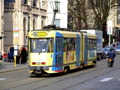 Tram Brussel 7728