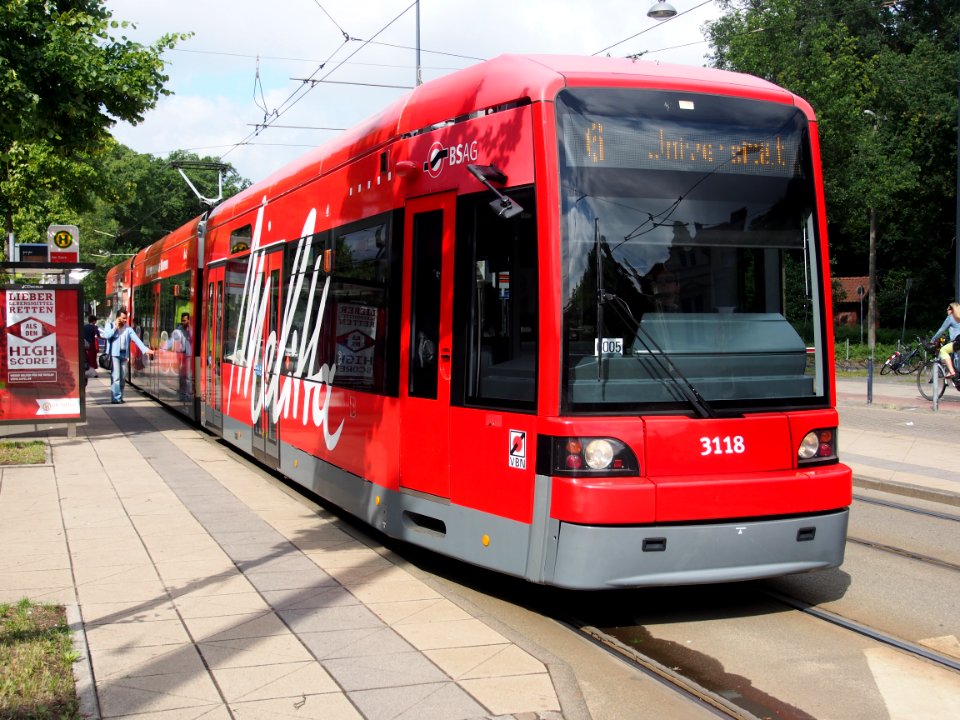 Tram line 6, 3118, Bremen pic2