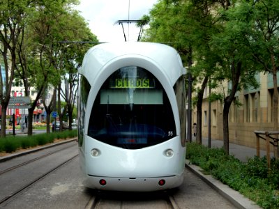 Tram car 55 at Lyon, p1