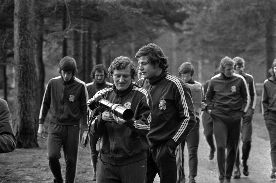 Training Nederlands elftal in Zeist voor vriendschappelijke wedstrijd tegen Grie, Bestanddeelnr 925-3707