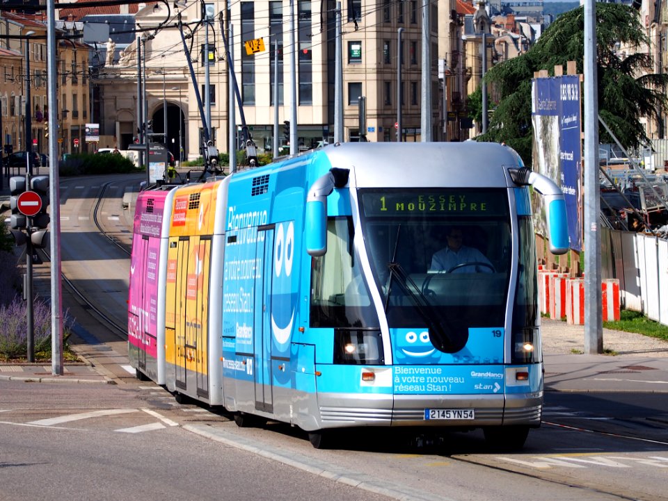 Tram line 1 in Nancy pic1