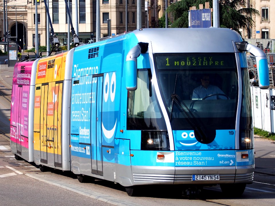 Tram line 1 in Nancy pic2