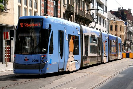 Tram de la STIB le 21 juillet 2016 2