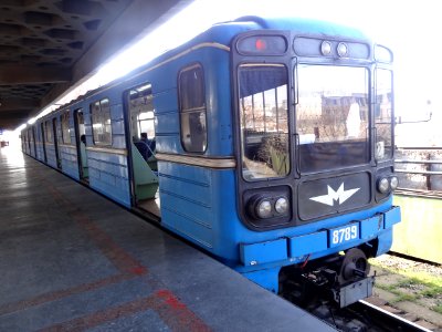 Train of Yerevan Metro 2