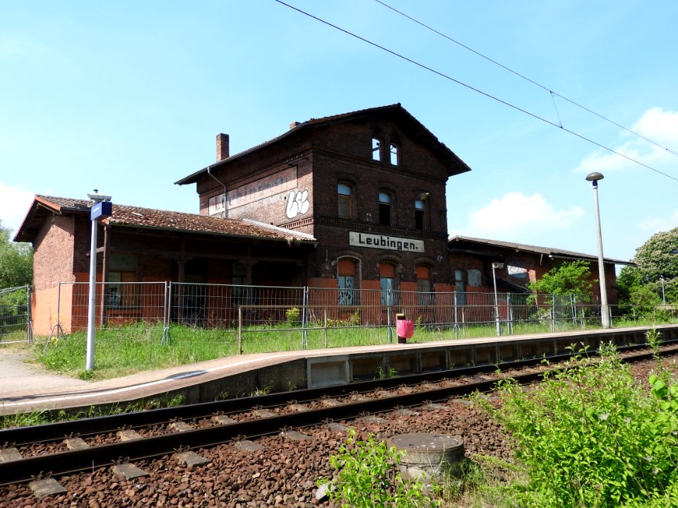 Train station Leubingen 2