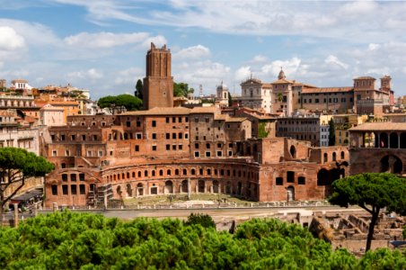 Trajan's Market, Rome, Italy photo