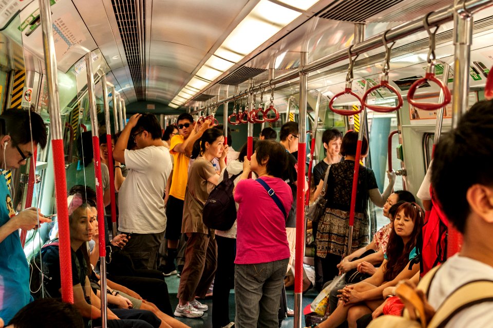 Train metro of Hong Kong